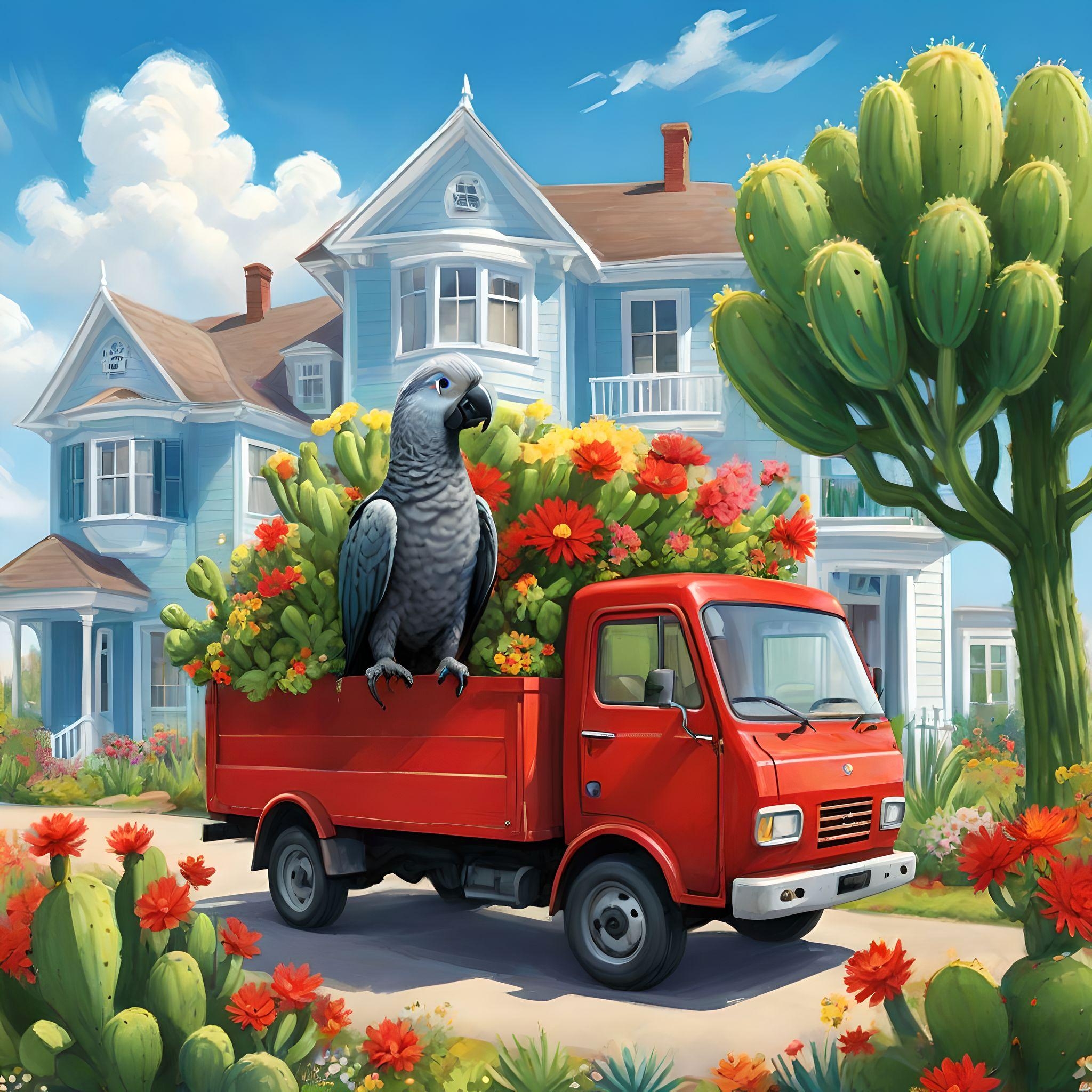 Moving an entire collection of cactus and succulent plants